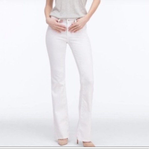 Ag Adriano Goldschmied Denim - AG the Angel Bootcut jeans in white